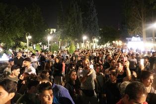 “Sehrli Bakı” layihəsi çərçivəsində Fəvvarələr meydanında növbəti konsertlər keçirilib