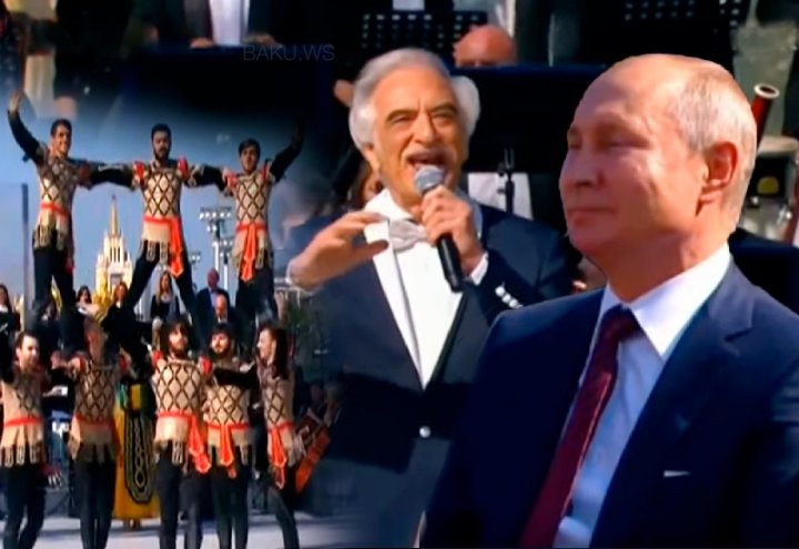 Ermənilər Putinin qarşısında Azərbaycan yallısı oynadı: Polad mahnımızı oxudu - VİDEO