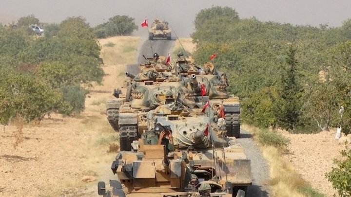 Türkiyə ordusu Suriyada əməliyyatlara başladı - VİDEO