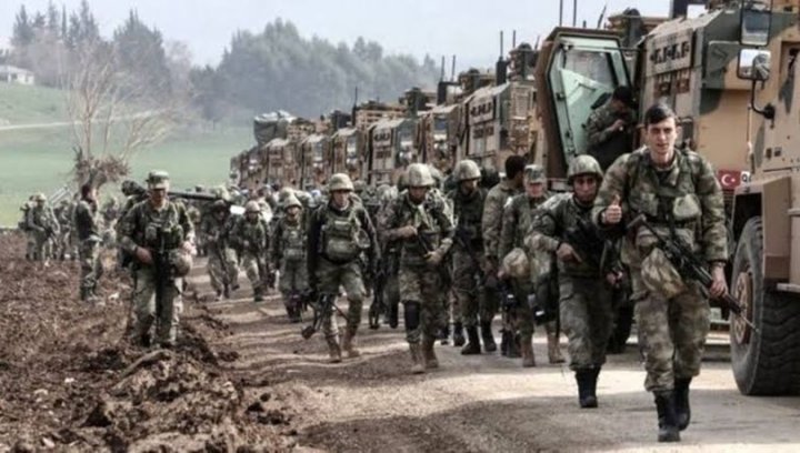 Türkiyə Suriyada hərbi əməliyyatlarla bağlı məlumat yaydı