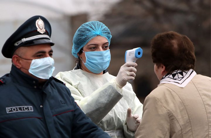 Ermənistanda koronavirusa yoluxanların sayı 1 200-ü ötdü, 19-u öldü