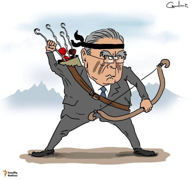 ŞOK: Ramiz Mehdiyevin yeni karikaturası - FOTO