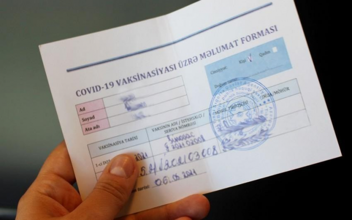 COVID-19 pasportu satan vəzifəli şəxslərə cinayət işi açıldı