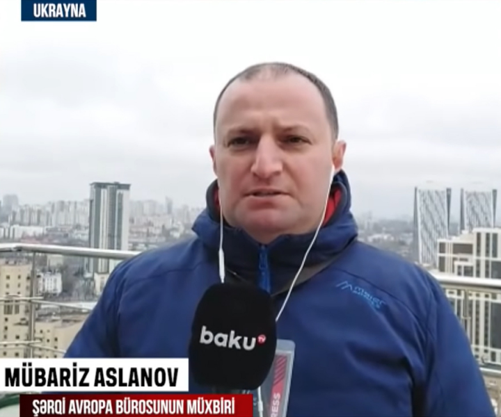 Baku TV-nin əməkdaşı Ukraynada son vəziyyəti AÇIQLADI - VİDEO