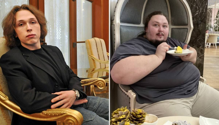 Rusiyalı rəssamın oğlu sanksiyalar səbəbindən 300 kilo oldu