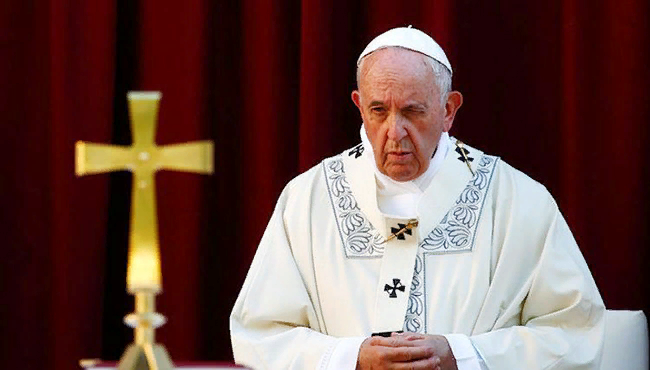 Papa Rusiya və Ukraynanı hücumu dayandırmağa çağırıb