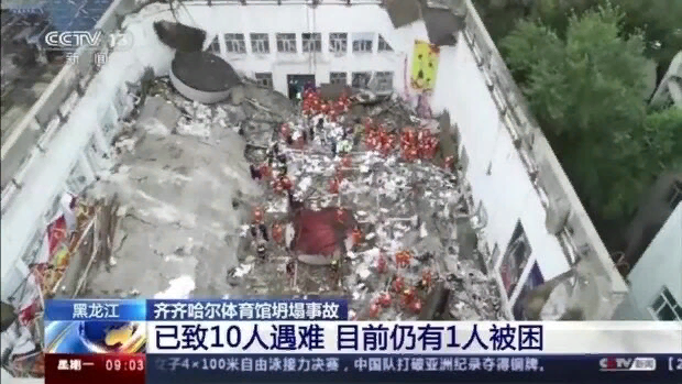 Çində məktəbdə idman zalının damı uçub, 10 nəfər ölüb