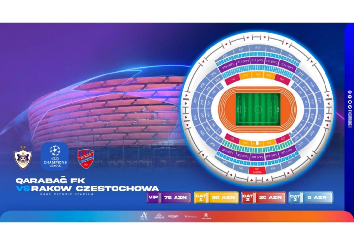 “Qarabağ” - “Rakuv” oyununun biletləri satışa çıxarılıb