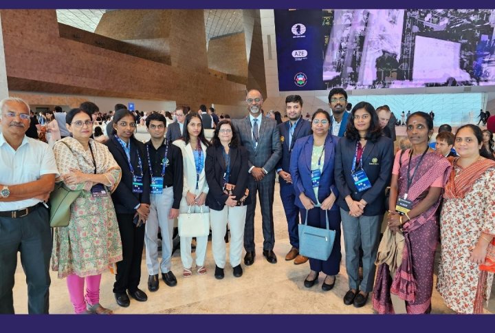 Hindistan Bakıda keçirilən Şahmat üzrə FIDE Dünya Kubokuna böyük kontingentlə gəlib