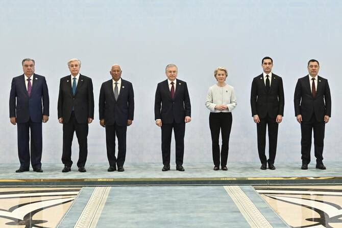 Aİ liderləri Mərkəzi Asiya dövlətləri ilə ilk sammitini keçirib