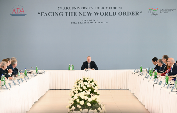 ADA Universitetində Prezident İlham Əliyevin iştirakı ilə beynəlxalq forum keçirilir