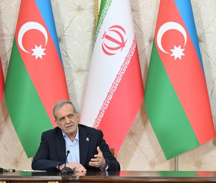 Özümü yad ölkədəki kimi hiss etmirəm, sanki Təbrizdəyəm, Ərdəbildəyəm - Pezeşkian