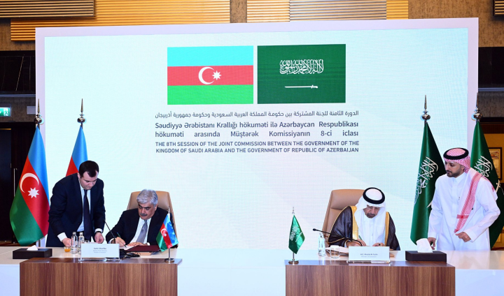 Azərbaycan və Səudiyyə Ərəbistanı arasında 3 istiqamətdə anlaşma memorandumları imzalanıb