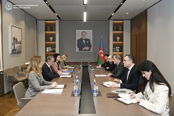 XİN başçısı Zoran Dimitrovski ilə görüşüb