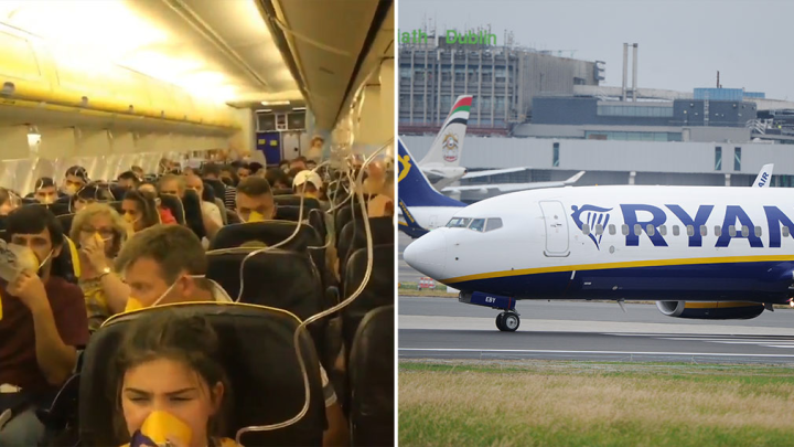 Almaniyada Ryanair təyyarəsinin təcili enişi zamanı 9 nəfər xəsarət alıb