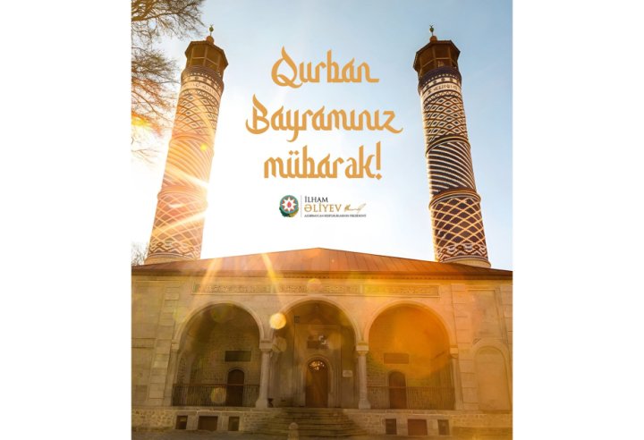 Prezident Qurban bayramı münasibətilə paylaşım edib