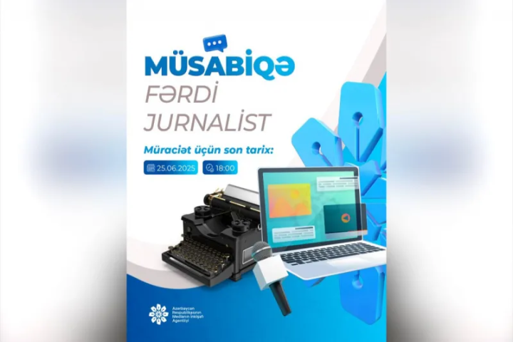 MEDİA jurnalistlər üçün müsabiqə elan edib