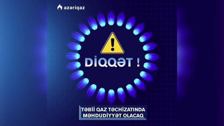 Paytaxtın bu ərazilərində qaz olmayacaq