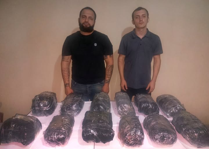 Külli miqdarda narkotik vasitəni ölkə ərazisinə keçirməyə cəhd göstərən şəxslər saxlanılıb