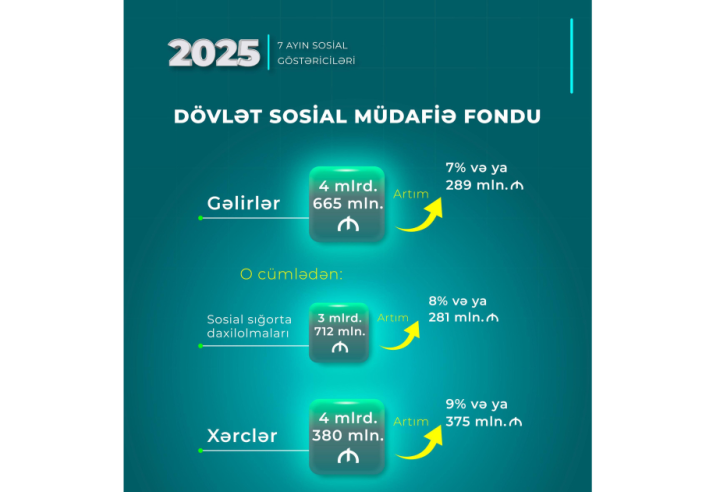 DSMF yanvar-iyul ayları üzrə gəlir və xərcləri açıqlayıb
