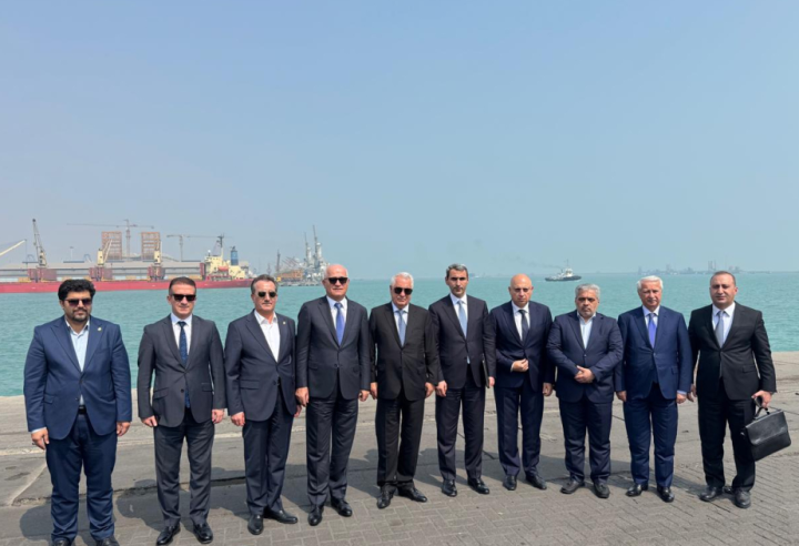 Şahin Mustafayevin rəhbərlik etdiyi nümayəndə heyəti İranın Bəndər-Abbas limanında olub