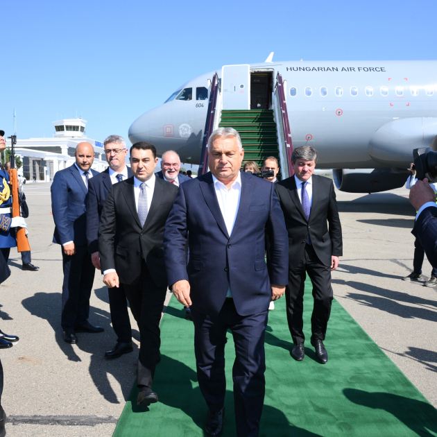 Macarıstanın Baş naziri Qəbələdə səfərdədir