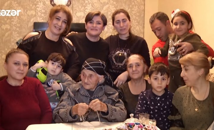 113 yaşlı Anaqız nənə uzunömürlülüyün sirrini açdı - VİDEO