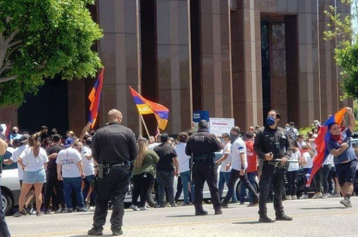 Los Anceles polisi erməni lobbisinin yalanlarını ifşa etdi - VİDEO