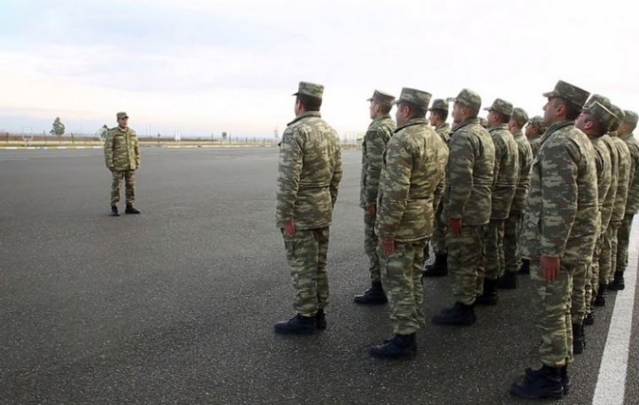 Azərbaycan Ordusunun bölmələrində döyüş hazırlığı keçirilir