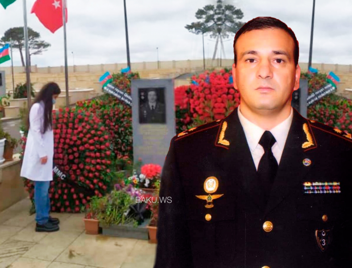 Polad Həşimovun qızından atasının məzarı başında duyğulandıran addım - FOTO