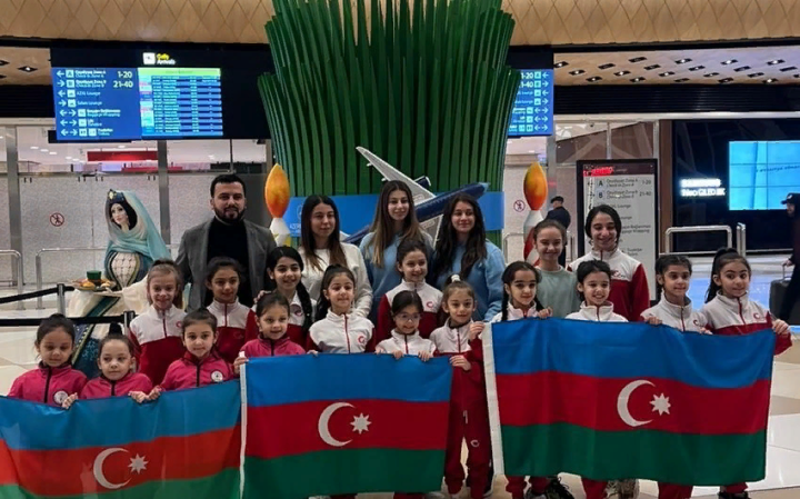 Azərbaycanın bədii gimnastları Gürcüstanda 22 medal qazanıb