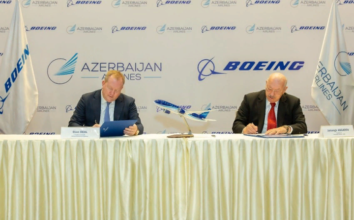 AZAL “Boeing”dən 8 ədəd “787-8 Dreamliner” təyyarəsi alır