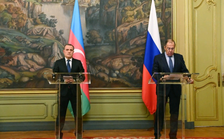 Ceyhun Bayramov və Sergey Lavrov arasında görüş başa çatıb