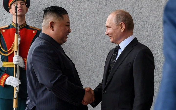 Putin və Kim Çen In “Vostoçnıy” kosmodromunda görüşüb