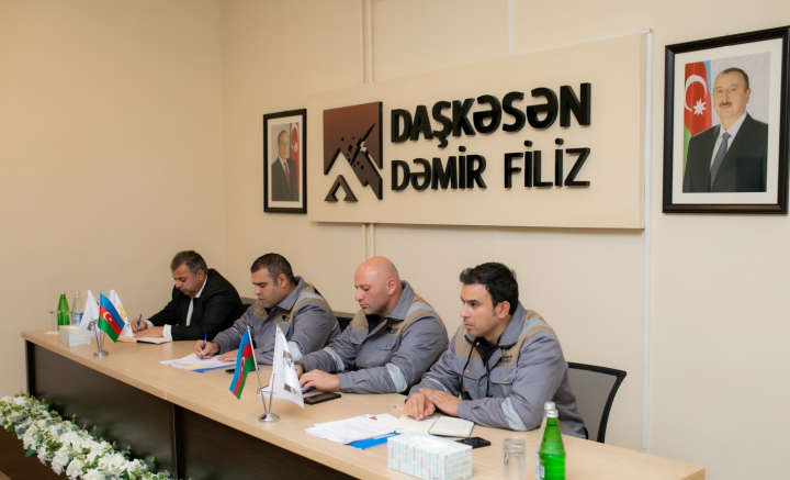 “Daşkəsən Dəmir Filiz” MMC-nin Korporativ Sosial Məsuliyyət Komitəsi işə başlayıb