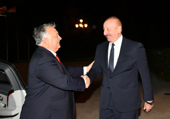 İlham Əliyev Macarıstanın Baş naziri ilə görüşüb