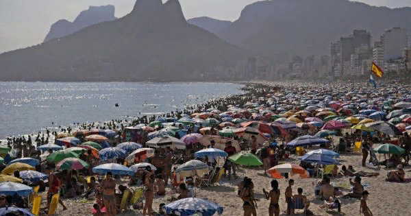 Rio-de Janeyroda havanın temperaturu 42 dərəcəyə çatır
