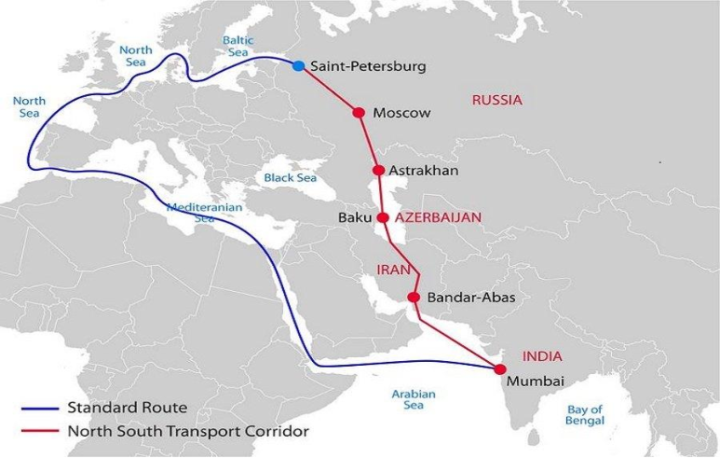 Hindistan-Iran marşrutu Azərbaycandan keçəcək