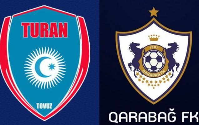 “Qarabağ” “Turan Tovuz”la qarşılaşacaq bu gün