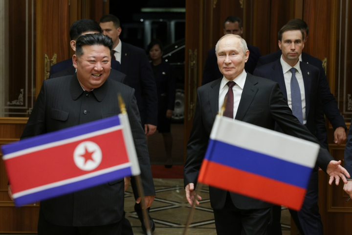 Putin və Kim Çen Inn hərtərəfli strateji tərəfdaşlıq sazişi imzalayıb