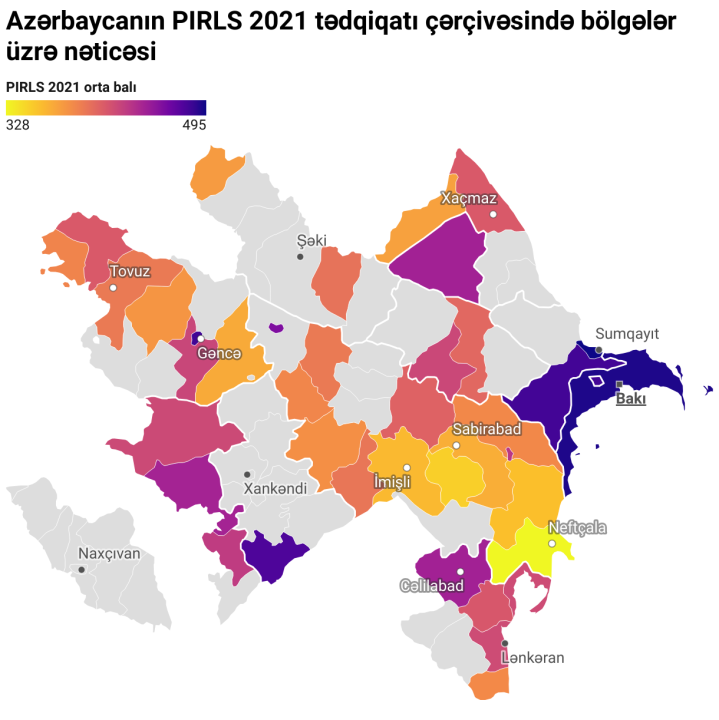 Oxu nailiyyətlərinin qiymətləndirilməsi üzrə beynəlxalq tədqiqatın nəticələri açıqlanıb