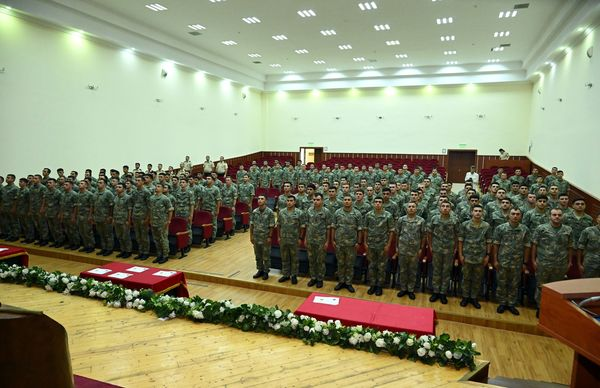 Növbəti “Ehtiyat zabit hazırlığı” kursu başa çatıb