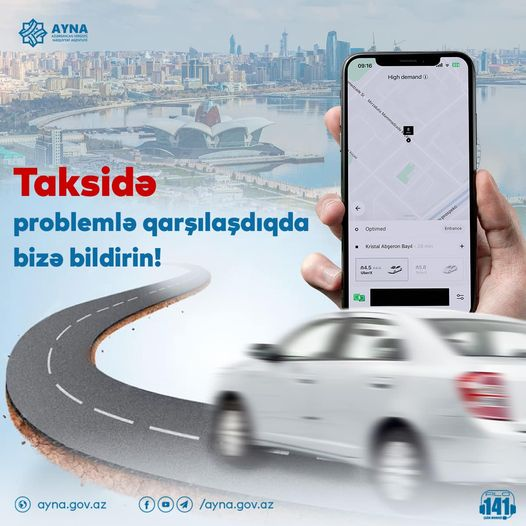 65  taksi minik avtomobili daşımalardan kənarlaşdırılıb