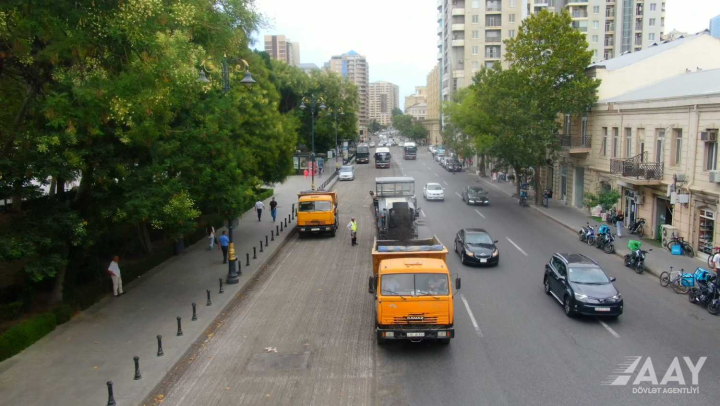 28 May küçəsi təmir olunur