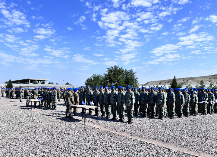 "Komando başlanğıc kursu"nun növbəti buraxılış mərasimi keçirilib