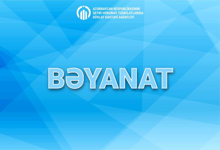 QHT-lərə Dövlət Dəstəyi Agentliyi bəyanat yayıb