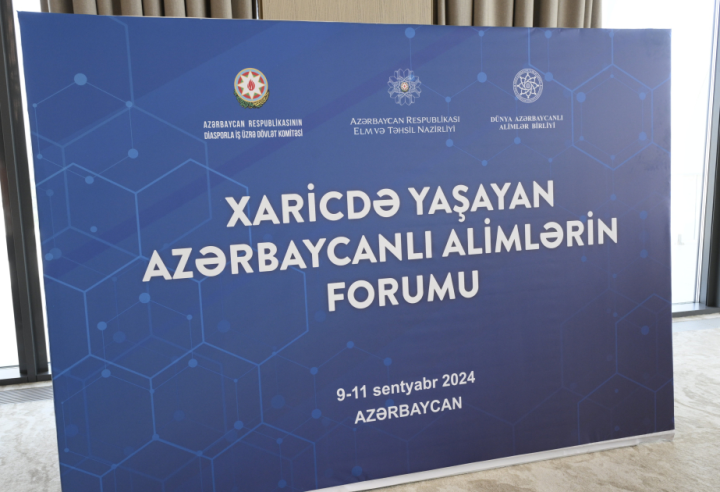 Bakıda Xaricdə Yaşayan Azərbaycanlı Alimlərin Forumu işə başlayıb