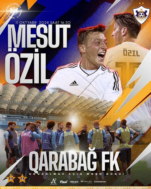 Məsut Özil Azərbaycana gəlir