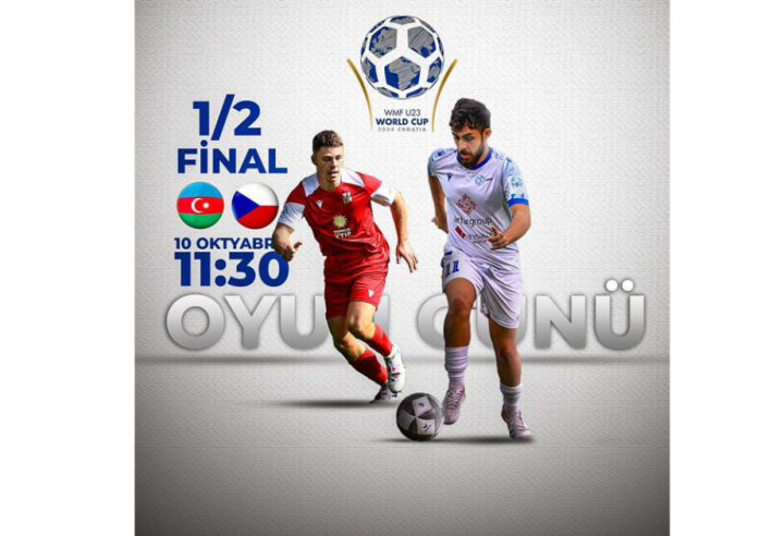 Bu gün Azərbaycan minifutbol millisi yarımfinal oyununa çıxacaq