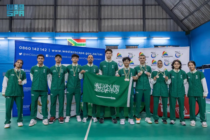 Səudiyyə Badminton Komandası Afrika Hava Badminton Çempionatında 10 medal qazanıb